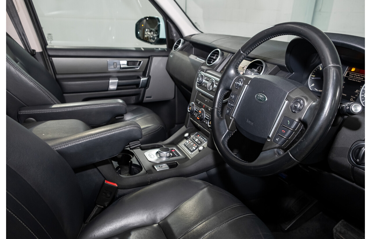 8/2016 Land Rover Discovery SDV6 HSE (4x4) LC MY16.5 4d Wagon Fuji White Twin Turbo Diesel V6 3.0L