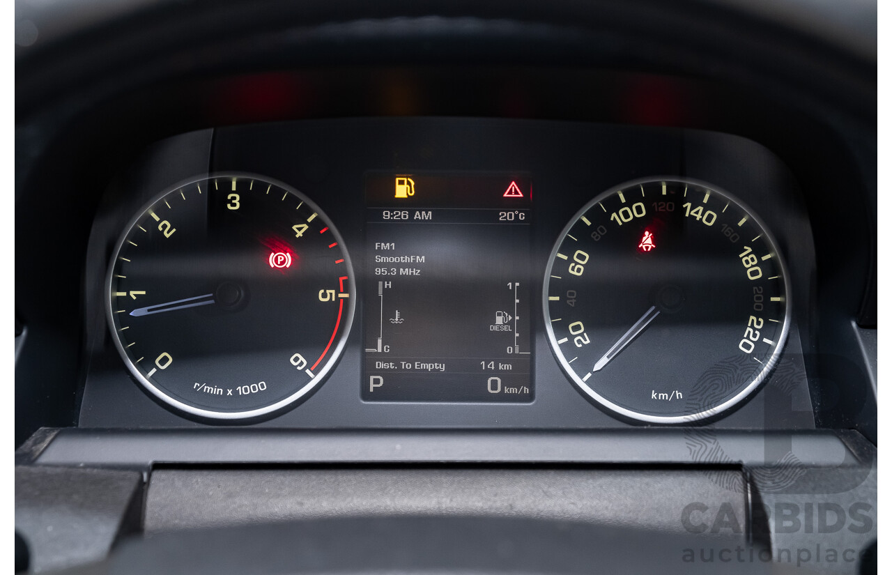 8/2016 Land Rover Discovery SDV6 HSE (4x4) LC MY16.5 4d Wagon Fuji White Twin Turbo Diesel V6 3.0L