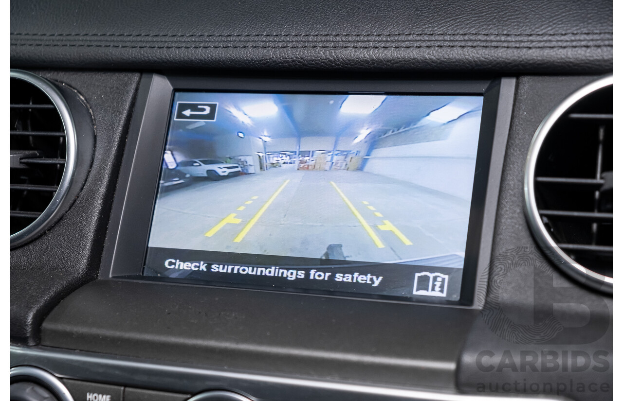 8/2016 Land Rover Discovery SDV6 HSE (4x4) LC MY16.5 4d Wagon Fuji White Twin Turbo Diesel V6 3.0L