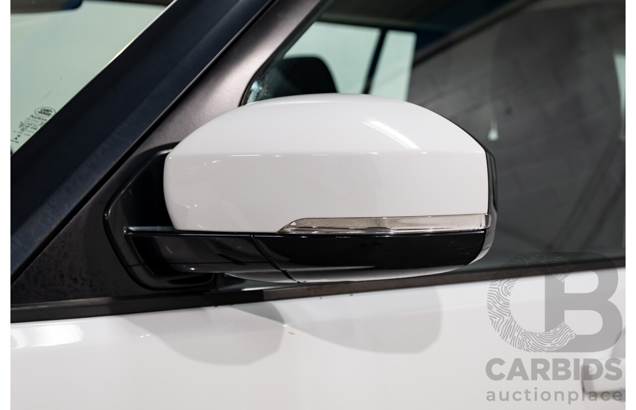 8/2016 Land Rover Discovery SDV6 HSE (4x4) LC MY16.5 4d Wagon Fuji White Twin Turbo Diesel V6 3.0L