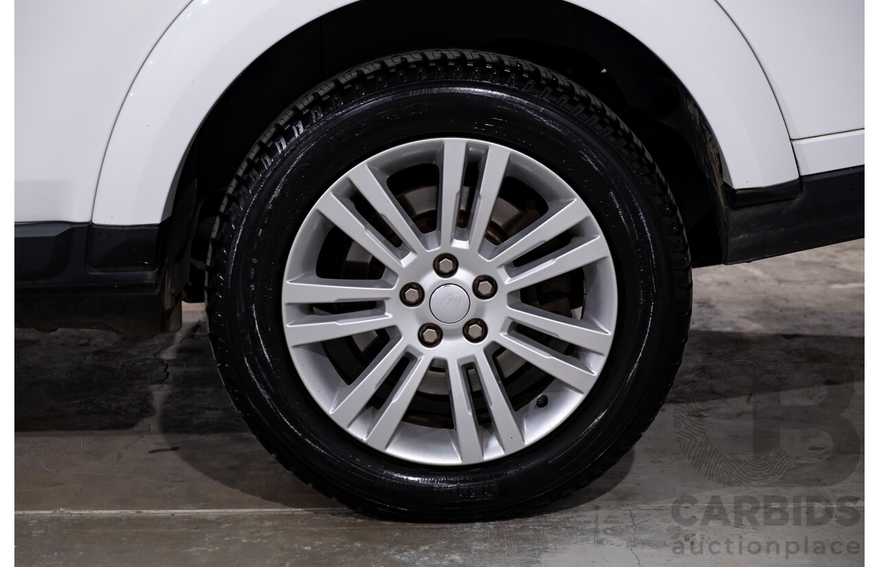 8/2016 Land Rover Discovery SDV6 HSE (4x4) LC MY16.5 4d Wagon Fuji White Twin Turbo Diesel V6 3.0L