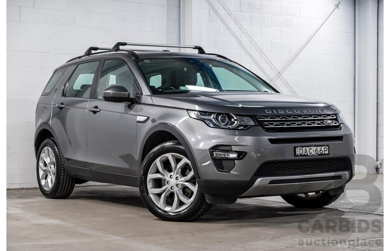 8/2015 Land Rover Discovery Sport TD4 HSE LC 4d Wagon Corris Grey Metallic Turbo Diesel 2.2L