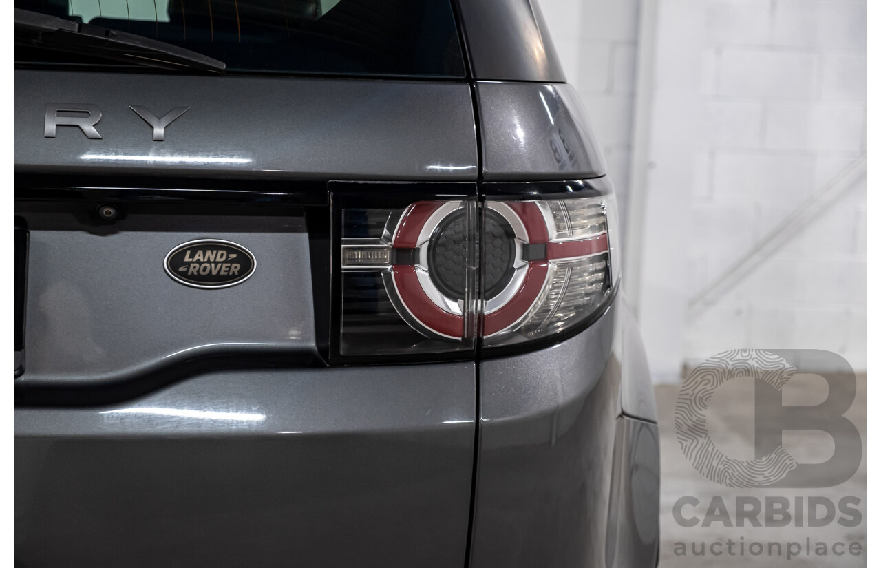 8/2015 Land Rover Discovery Sport TD4 HSE LC 4d Wagon Corris Grey Metallic Turbo Diesel 2.2L
