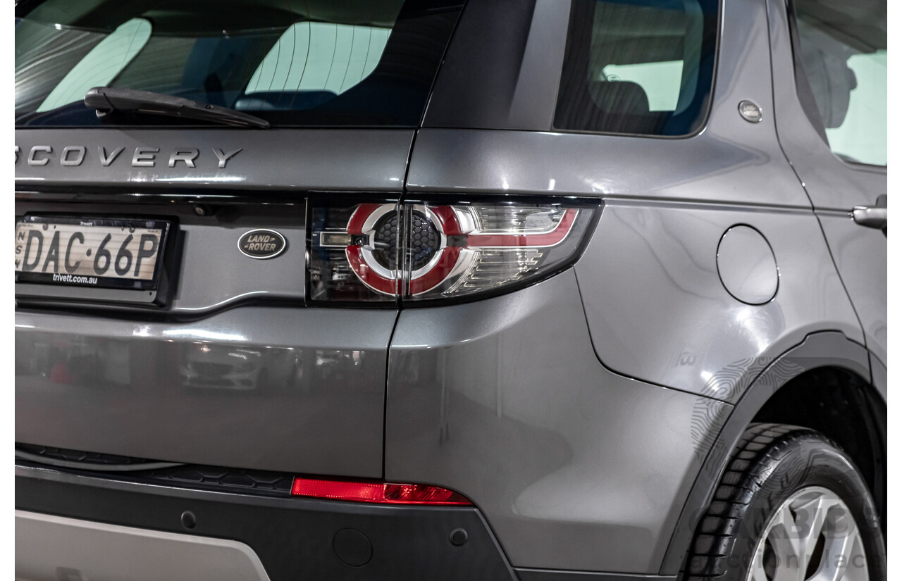 8/2015 Land Rover Discovery Sport TD4 HSE LC 4d Wagon Corris Grey Metallic Turbo Diesel 2.2L