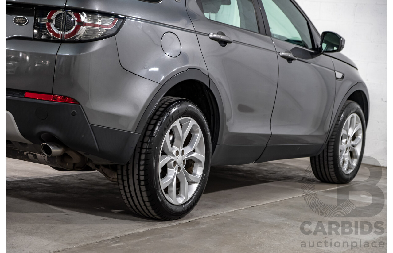8/2015 Land Rover Discovery Sport TD4 HSE LC 4d Wagon Corris Grey Metallic Turbo Diesel 2.2L