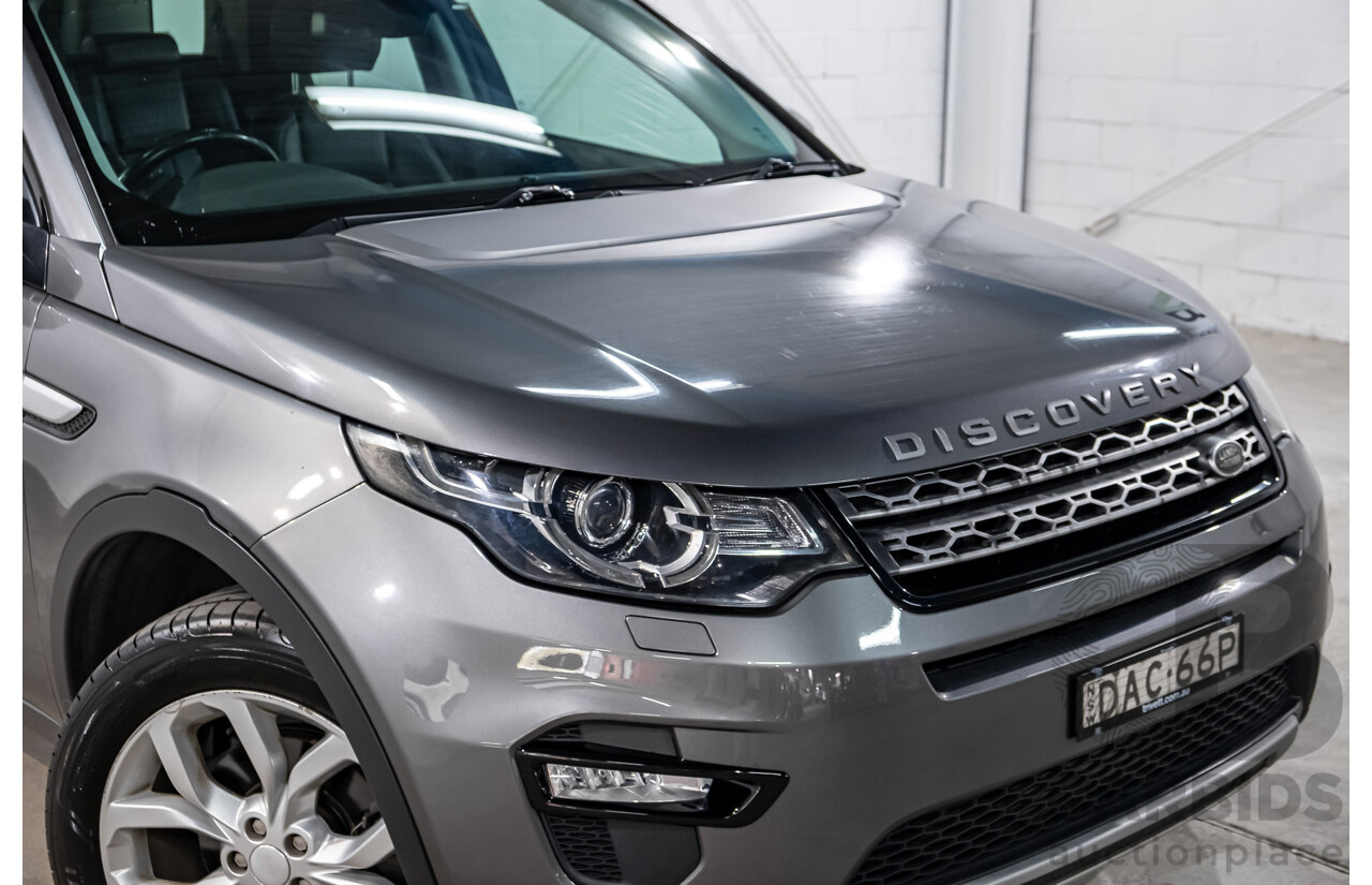 8/2015 Land Rover Discovery Sport TD4 HSE LC 4d Wagon Corris Grey Metallic Turbo Diesel 2.2L