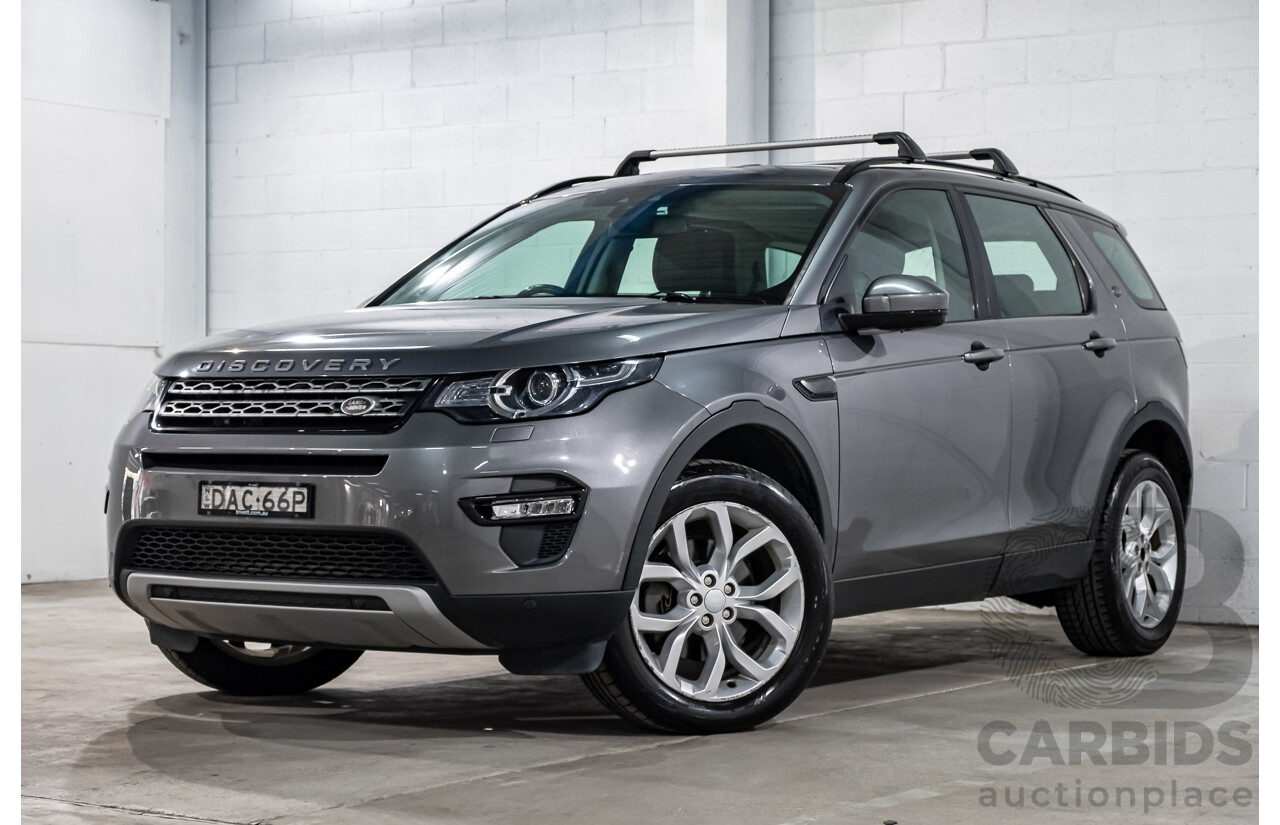 8/2015 Land Rover Discovery Sport TD4 HSE LC 4d Wagon Corris Grey Metallic Turbo Diesel 2.2L