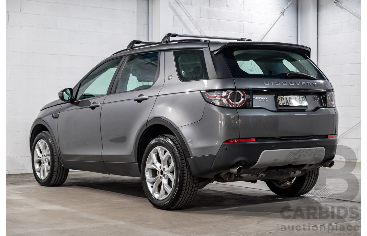 8/2015 Land Rover Discovery Sport TD4 HSE LC 4d Wagon Corris Grey Metallic Turbo Diesel 2.2L
