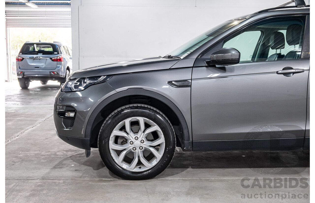 8/2015 Land Rover Discovery Sport TD4 HSE LC 4d Wagon Corris Grey Metallic Turbo Diesel 2.2L