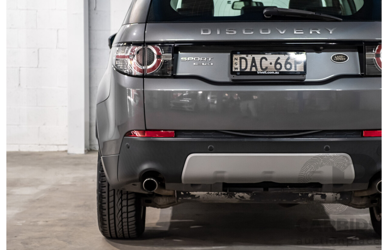 8/2015 Land Rover Discovery Sport TD4 HSE LC 4d Wagon Corris Grey Metallic Turbo Diesel 2.2L