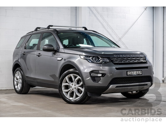 8/2015 Land Rover Discovery Sport TD4 HSE LC 4d Wagon Corris Grey Metallic Turbo Diesel 2.2L