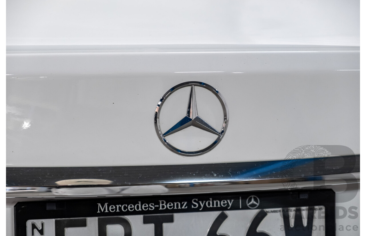 2/2019 Mercedes Benz C200 W205 4d Sedan Polar White MHEV Turbo 1.5L - Mild Hybrid