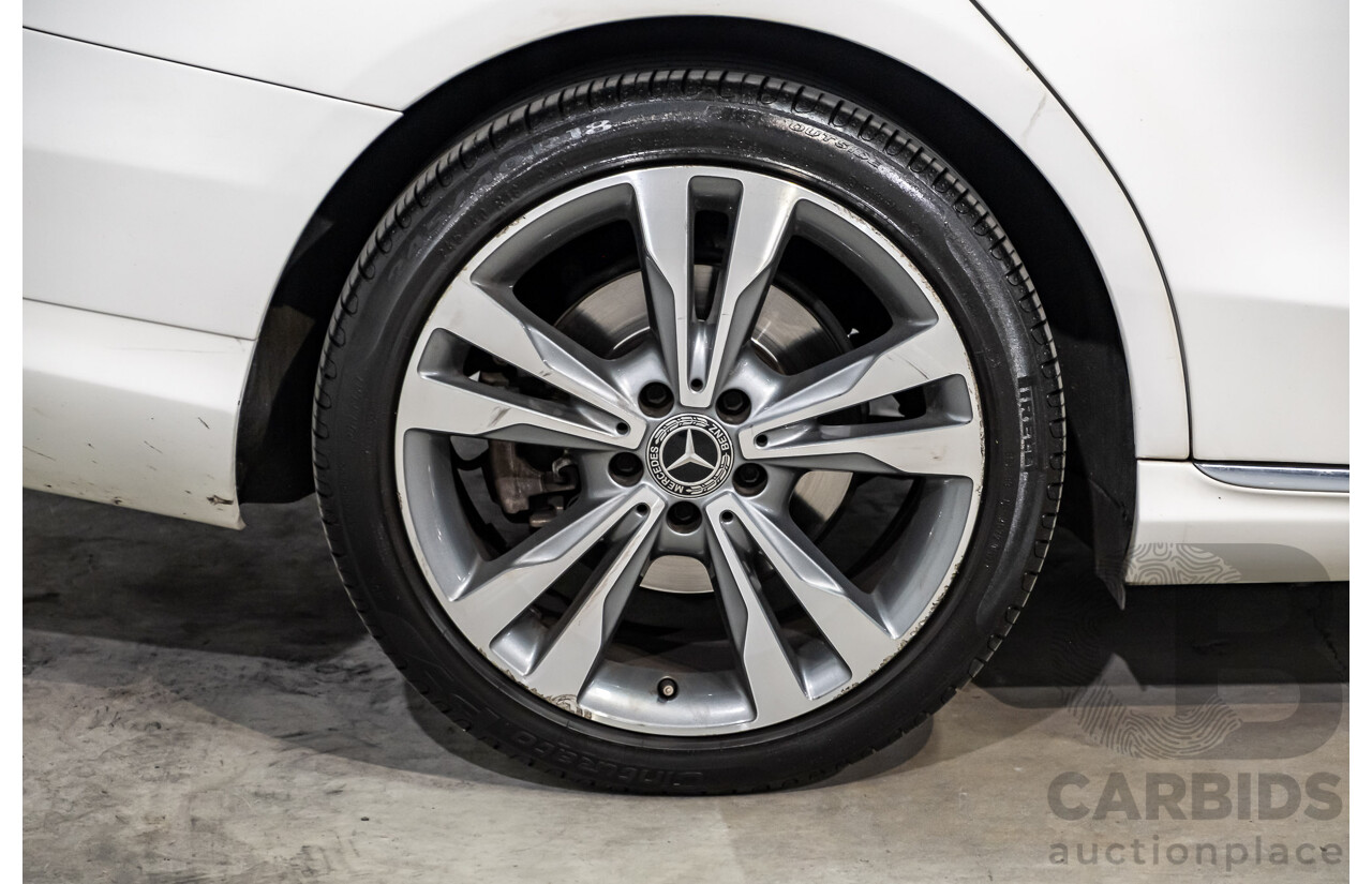 2/2019 Mercedes Benz C200 W205 4d Sedan Polar White MHEV Turbo 1.5L - Mild Hybrid