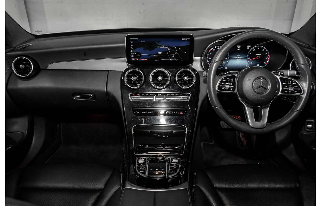 2/2019 Mercedes Benz C200 W205 4d Sedan Polar White MHEV Turbo 1.5L - Mild Hybrid