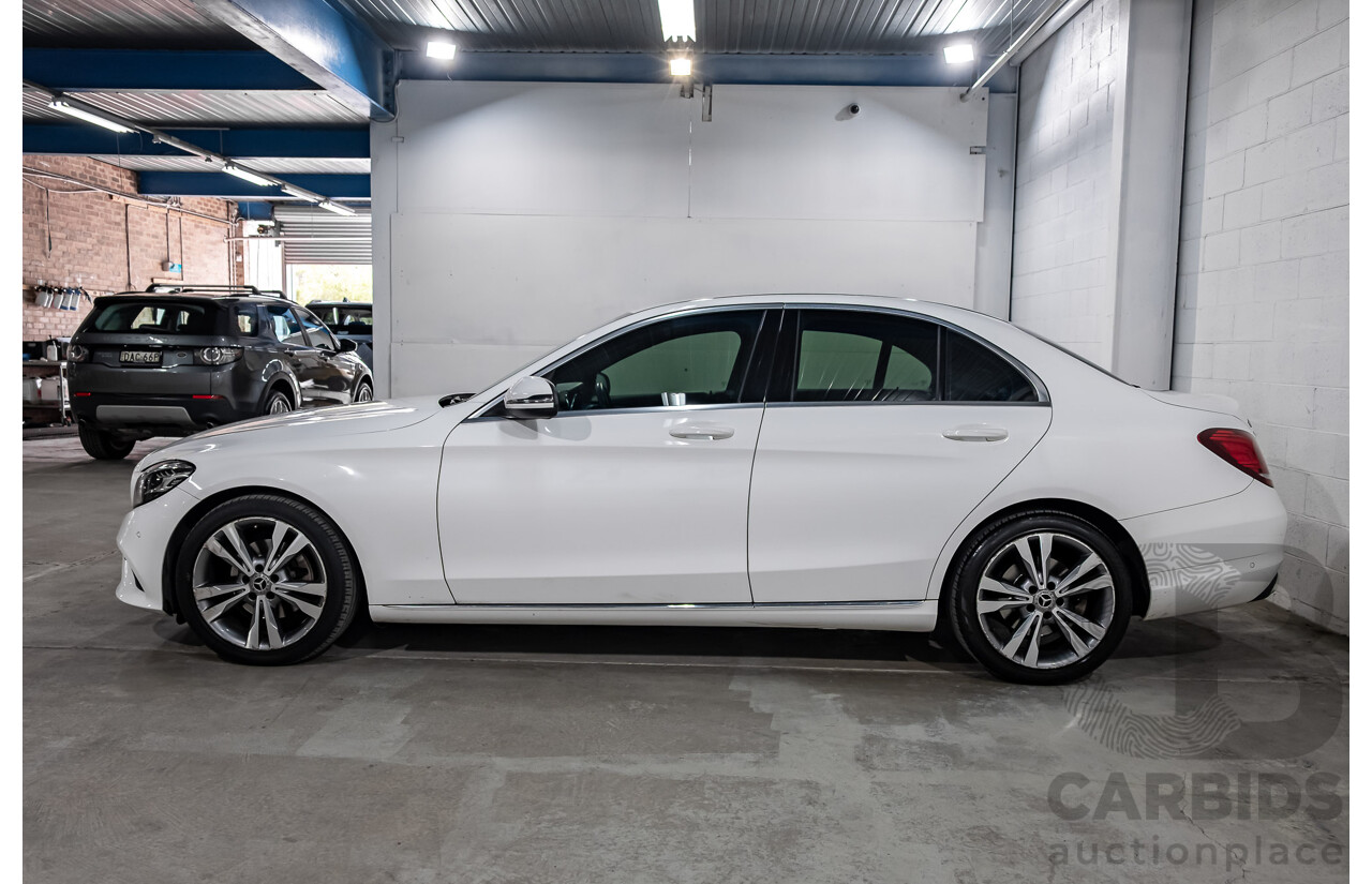 2/2019 Mercedes Benz C200 W205 4d Sedan Polar White MHEV Turbo 1.5L - Mild Hybrid