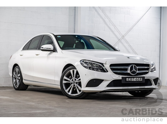2/2019 Mercedes Benz C200 W205 4d Sedan Polar White MHEV Turbo 1.5L - Mild Hybrid
