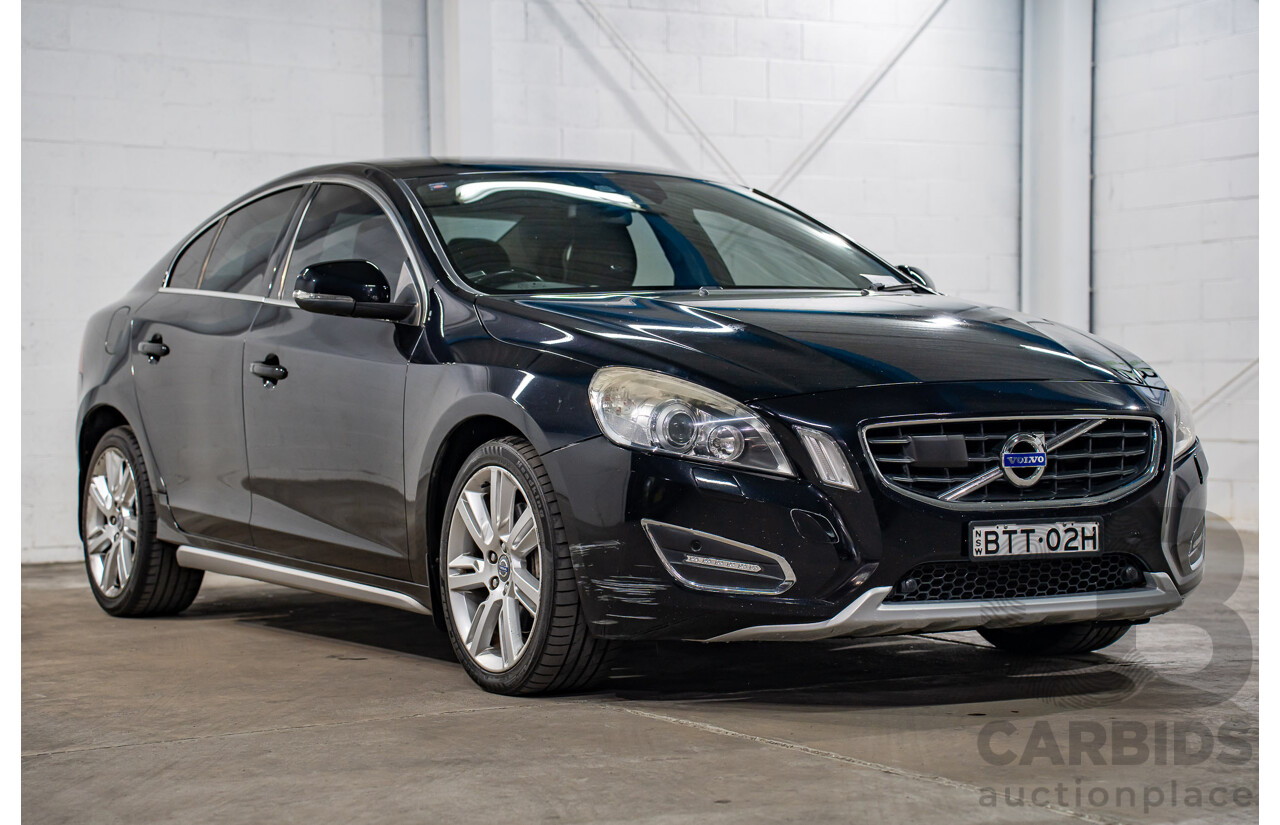 8/2010 Volvo S60 T6 F 4d Sedan Black Turbo V6 3.0L