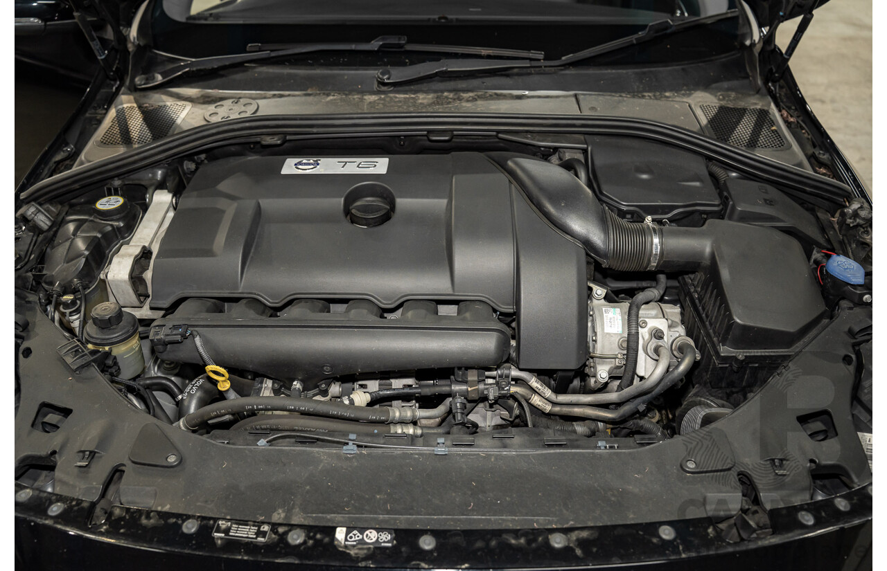 8/2010 Volvo S60 T6 F 4d Sedan Black Turbo V6 3.0L