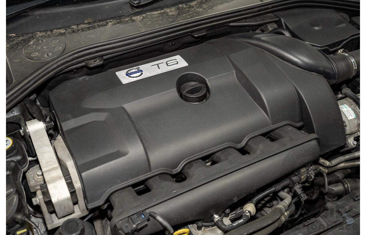 8/2010 Volvo S60 T6 F 4d Sedan Black Turbo V6 3.0L