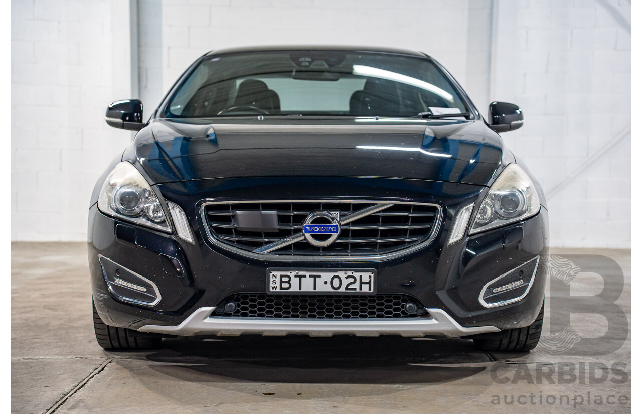 8/2010 Volvo S60 T6 F 4d Sedan Black Turbo V6 3.0L