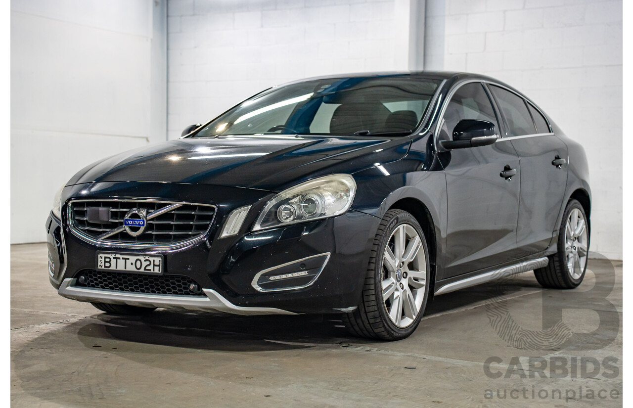 8/2010 Volvo S60 T6 F 4d Sedan Black Turbo V6 3.0L