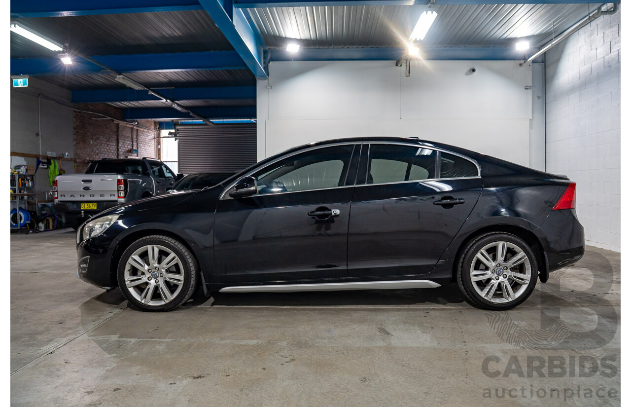 8/2010 Volvo S60 T6 F 4d Sedan Black Turbo V6 3.0L