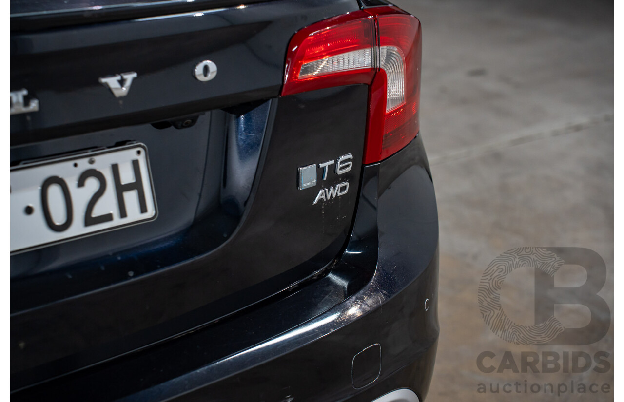 8/2010 Volvo S60 T6 F 4d Sedan Black Turbo V6 3.0L