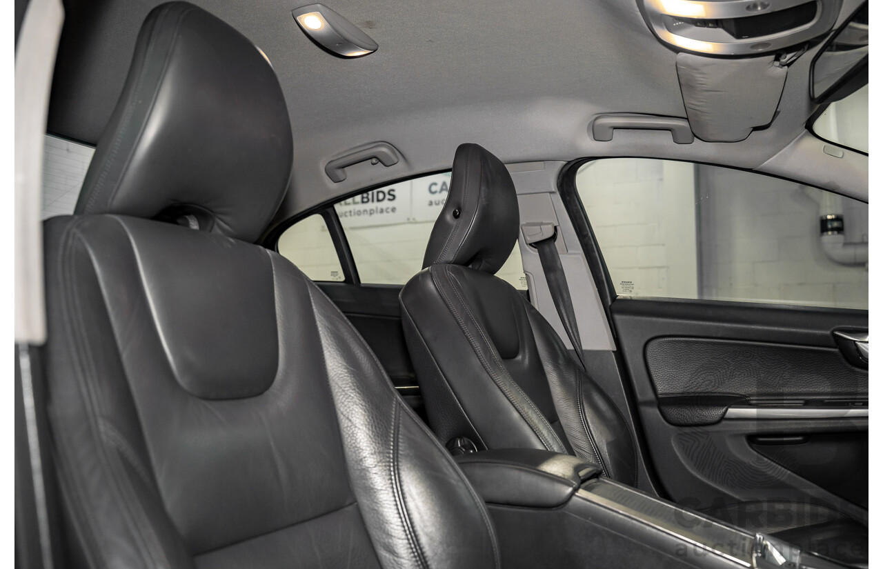 8/2010 Volvo S60 T6 F 4d Sedan Black Turbo V6 3.0L