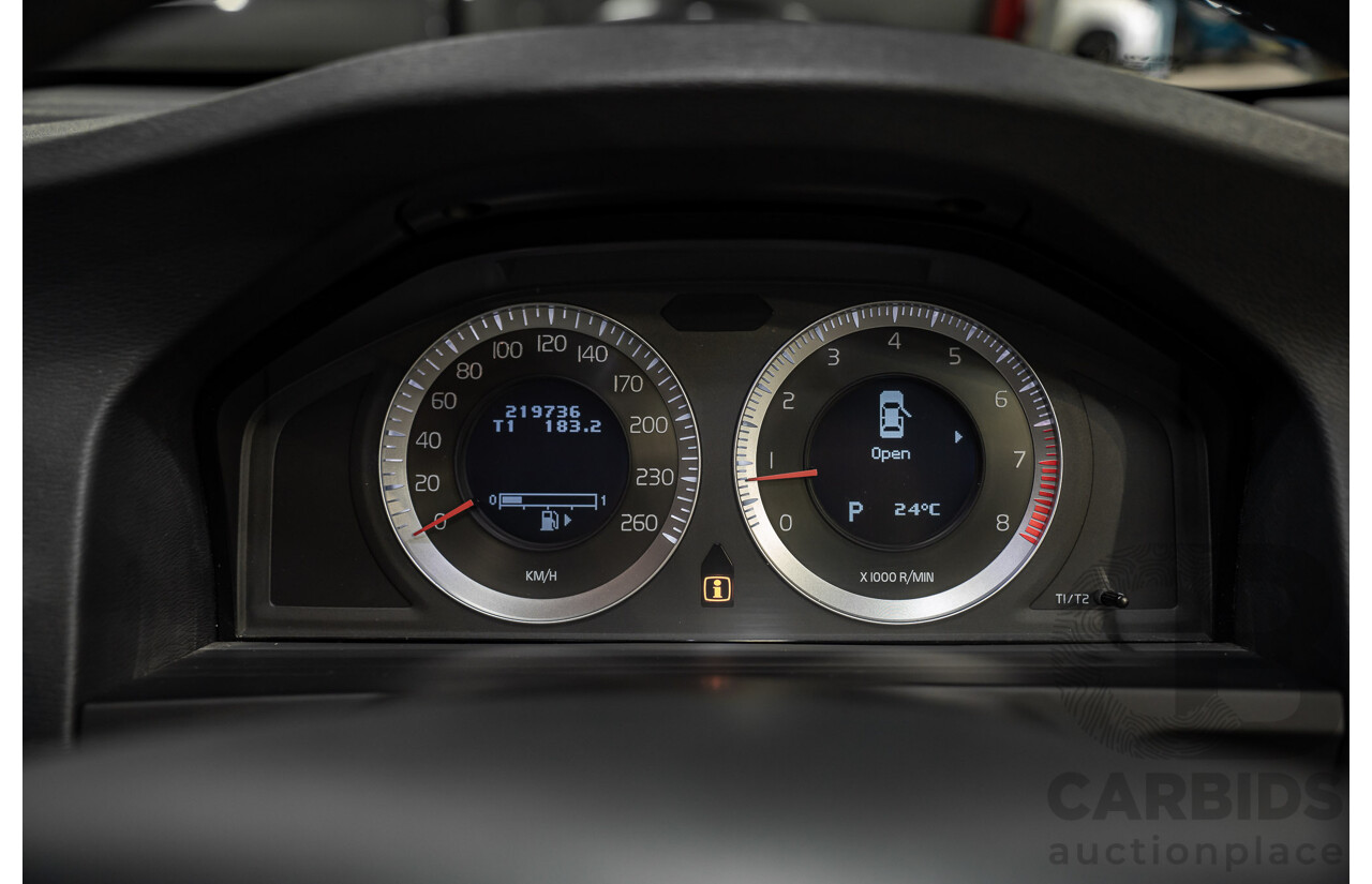 8/2010 Volvo S60 T6 F 4d Sedan Black Turbo V6 3.0L