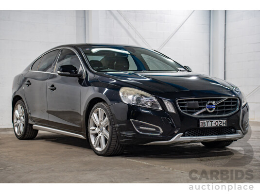 8/2010 Volvo S60 T6 F 4d Sedan Black Turbo V6 3.0L