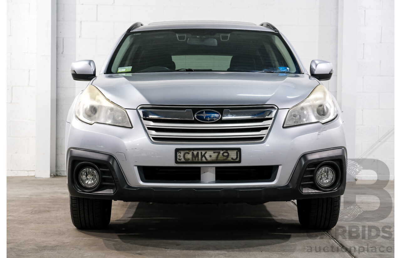 02/2013 Subaru Outback 2.5i Premium (AWD) MY13 4D Wagon Silver 2.5L