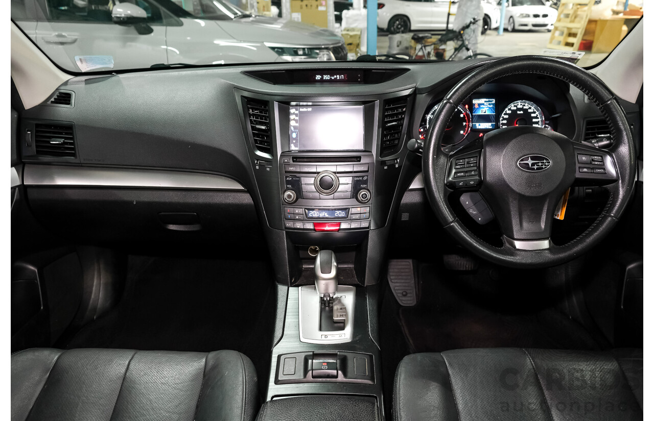 02/2013 Subaru Outback 2.5i Premium (AWD) MY13 4D Wagon Silver 2.5L