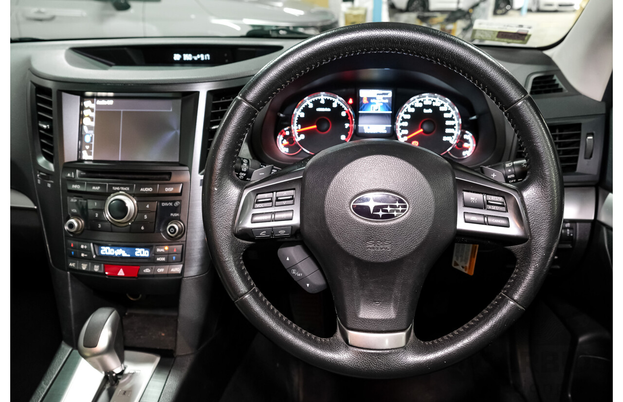 02/2013 Subaru Outback 2.5i Premium (AWD) MY13 4D Wagon Silver 2.5L