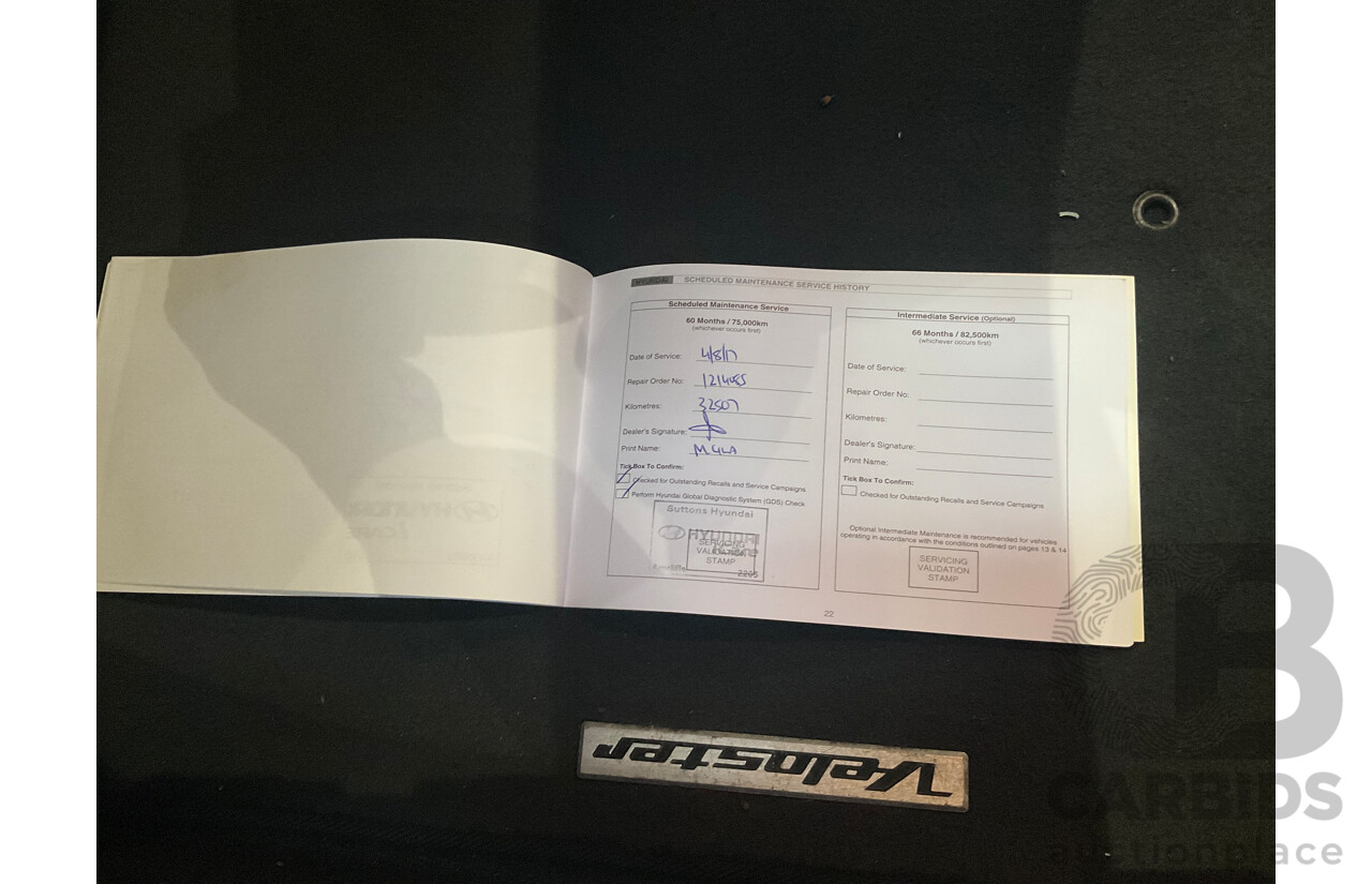 8/2012 Hyundai Veloster + FS MY13 3d Coupe Black 1.6L