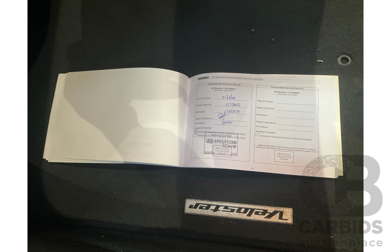 8/2012 Hyundai Veloster + FS MY13 3d Coupe Black 1.6L