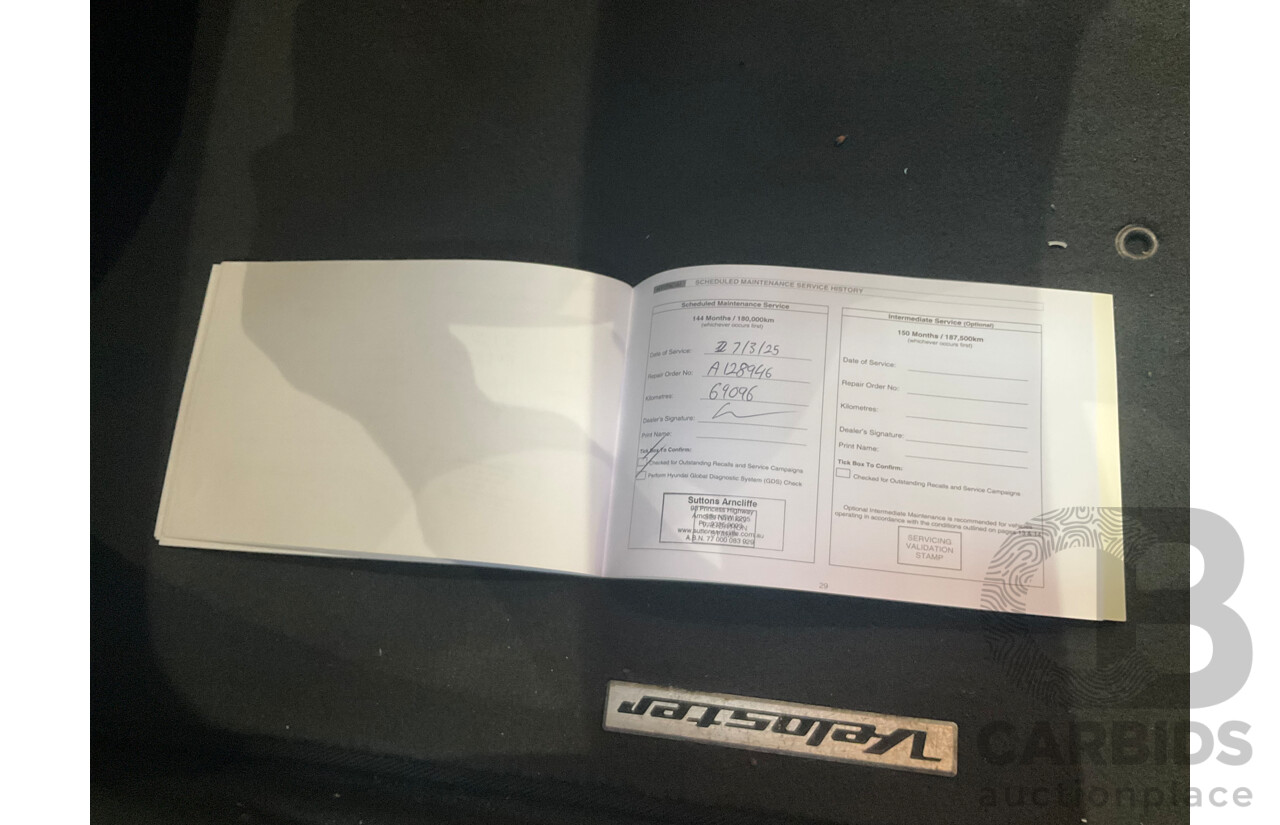 8/2012 Hyundai Veloster + FS MY13 3d Coupe Black 1.6L