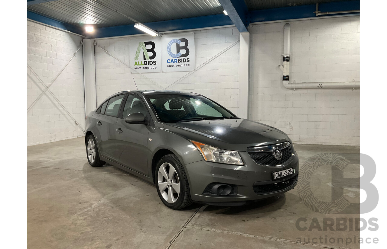 3/2013 Holden Cruze CD JH MY13 4d Sedan Grey 1.8L