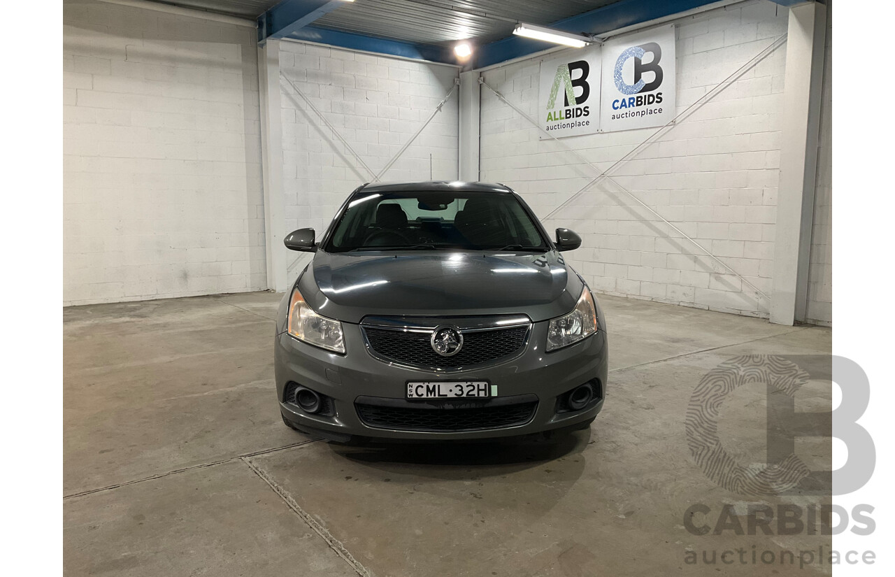 3/2013 Holden Cruze CD JH MY13 4d Sedan Grey 1.8L