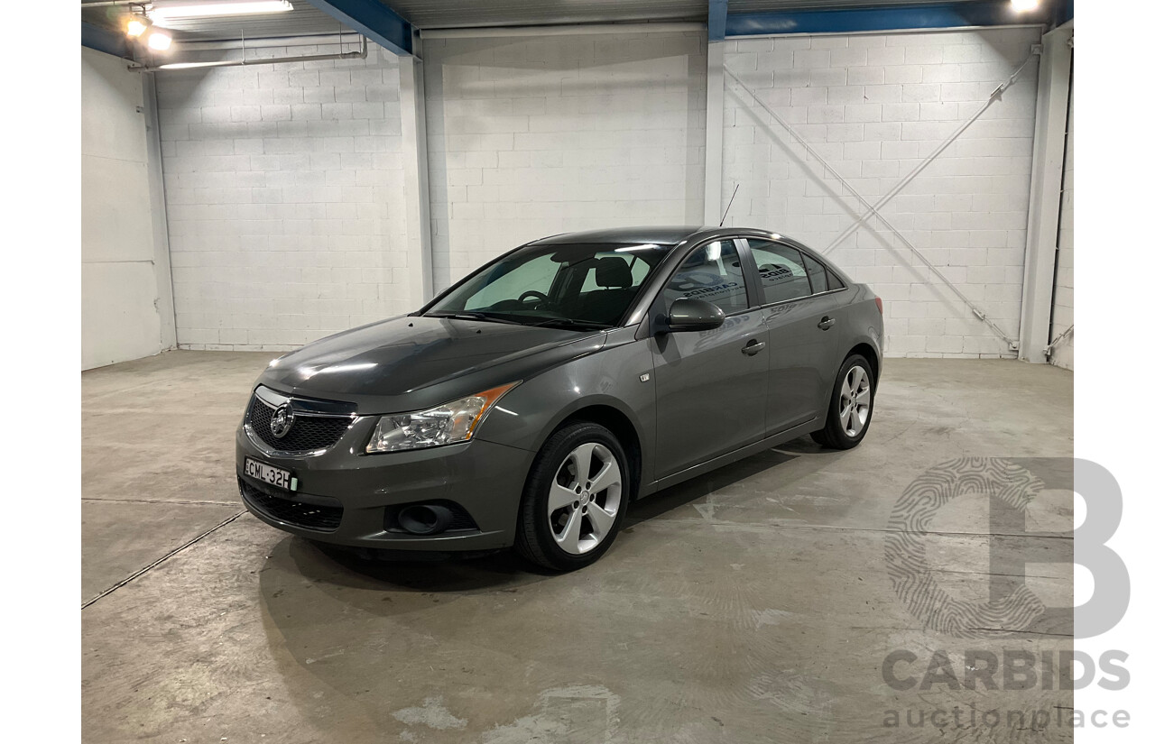 3/2013 Holden Cruze CD JH MY13 4d Sedan Grey 1.8L