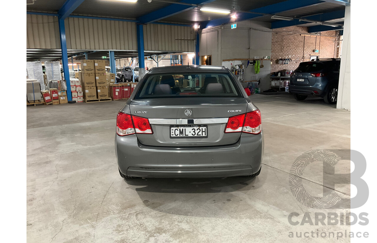 3/2013 Holden Cruze CD JH MY13 4d Sedan Grey 1.8L