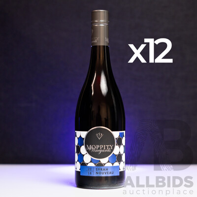 Moppity CRAFTED Shiraz Nouveau 2018 750ml - Case of 12 Bottles