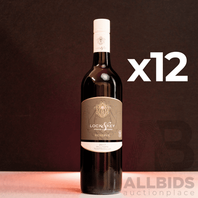 Lock & Key Reserve Tempranillo 2017 750ml - Case of 12 Bottles
