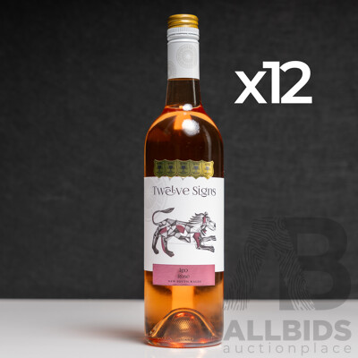Twelve Signs Rose 2022 750ml - Case of 12 Bottles