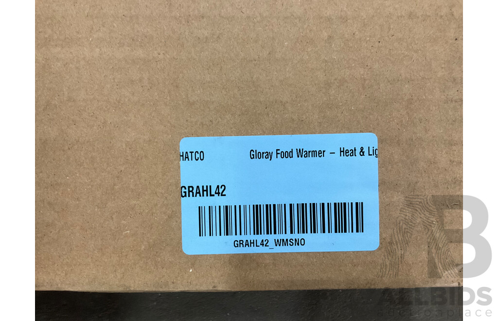 HATCO Gloray Food Warmer - Heat & Light (GRAHL42) - ORP $1,186