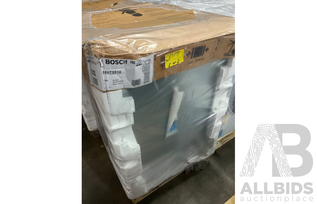 BOSCH 60cm Fully Integrated Dishwasher (SMV4HTX01A) - ORP $1,299