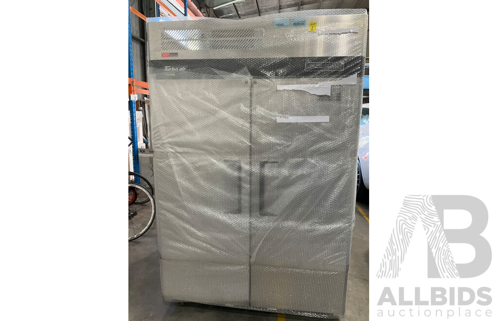 TURBOAIR 1215L 2 Solid Door Upright Freezer with Castors (KF452) - ORP $6,699