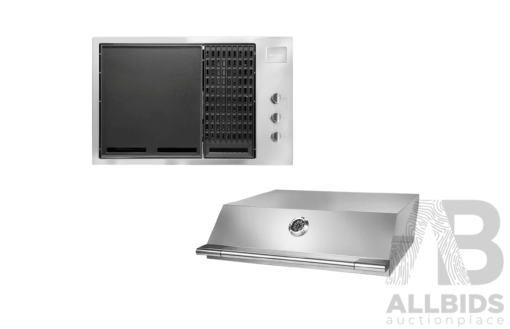 ARTUSI 3 Burner Built in LPG BBQ and Matching Rosting Hood (ABBQM2 & ABBQMH2) - ORP $2,999