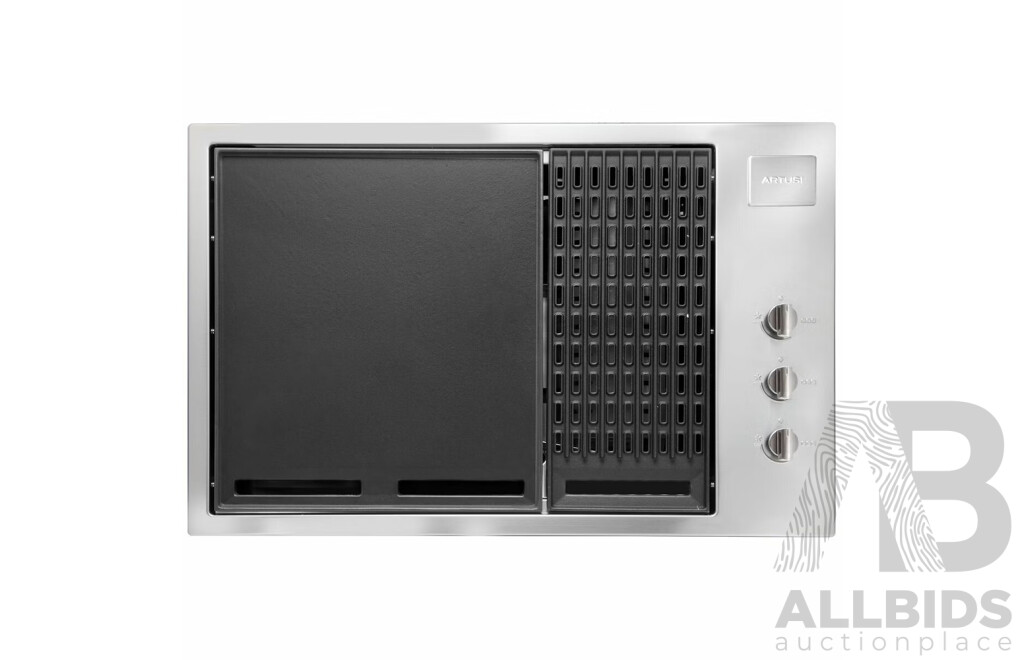 ARTUSI 3 Burner Built in LPG BBQ and Matching Rosting Hood (ABBQM2 & ABBQMH2) - ORP $2,999