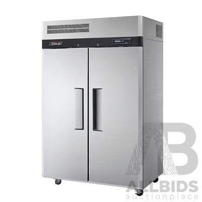 TURBOAIR 1215L 2 Solid Door Upright Freezer with Castors (KF452) - ORP $6,699