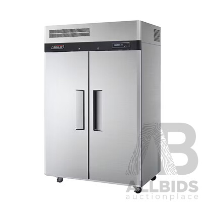 TURBOAIR 1215L 2 Solid Door Upright Freezer with Castors (KF452) - ORP $6,699